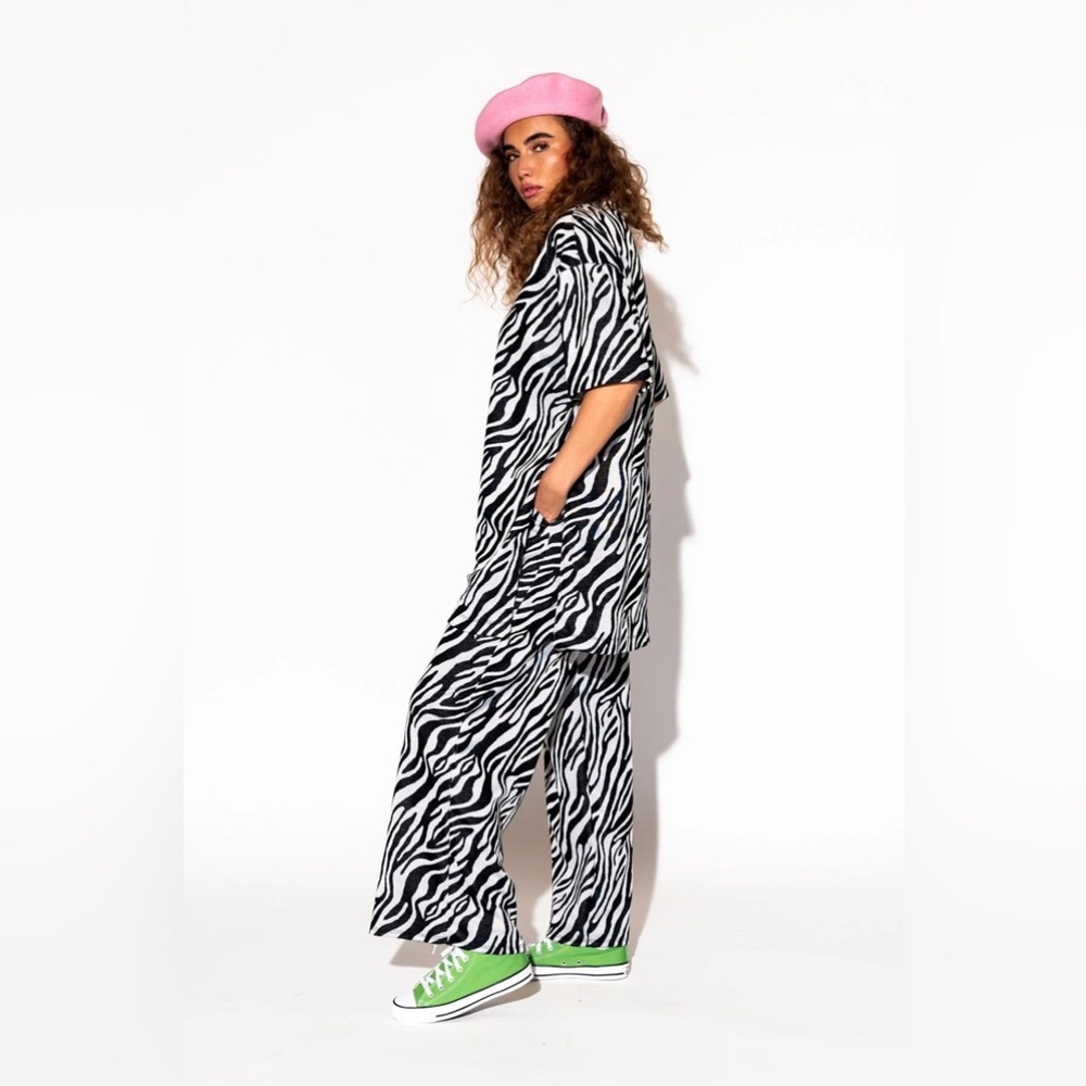 Leveled Up Double Knit Playsuit in Zebra Baby Dressed in Lala Set